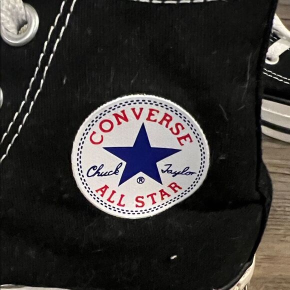 Converse Classic Black Canvas High-Tops - Picture 2 of 8